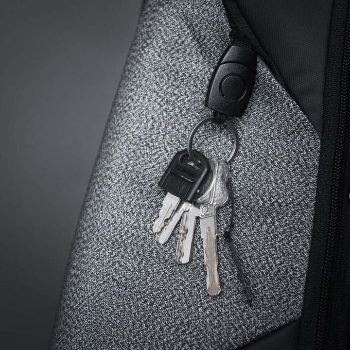 We designed the ClickPack Anti-theft Backpack as a result to combine “security, storage, convenience, comfort and beauty. ClickPack Pro is a multifunctional backpack stuck to "safety and security" with quadruple security function. Quadruple security funct